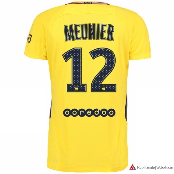 Camiseta Paris Saint Germain Segunda equipación Meunier 2017-2018